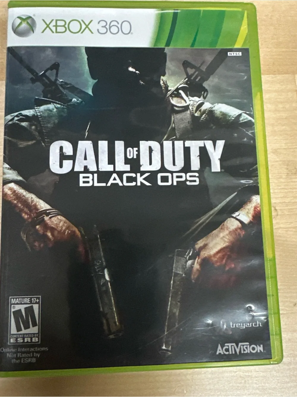 Microsoft Xbox 360 Call of Duty: Black Ops (green, black)